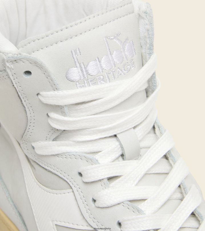 mi cesta usada 8T8H4Z44 blanco Blanco hombres Diadora zapatos