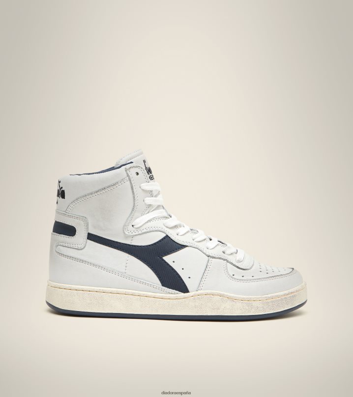 mi cesta usada 8T8H4Z47 corsario blanco/azul hombres Diadora zapatos