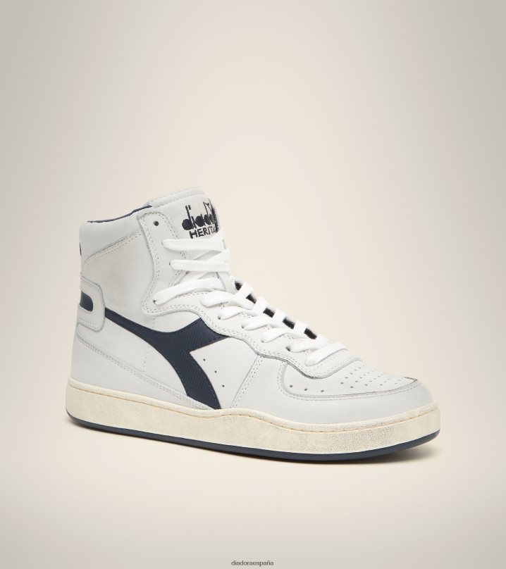 mi cesta usada 8T8H4Z47 corsario blanco/azul hombres Diadora zapatos
