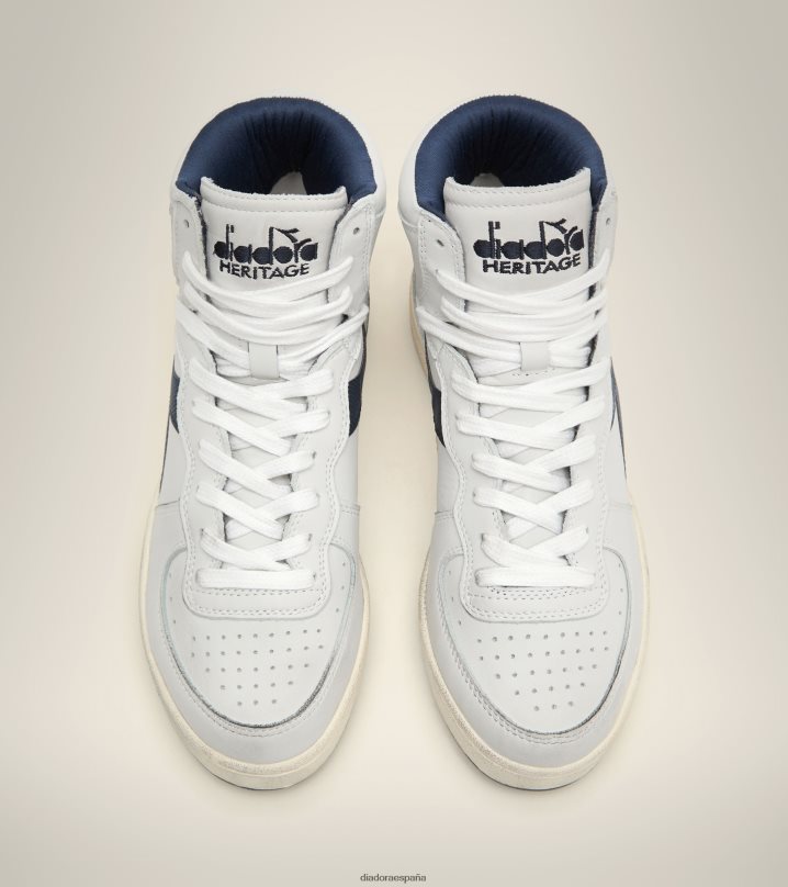 mi cesta usada 8T8H4Z47 corsario blanco/azul hombres Diadora zapatos