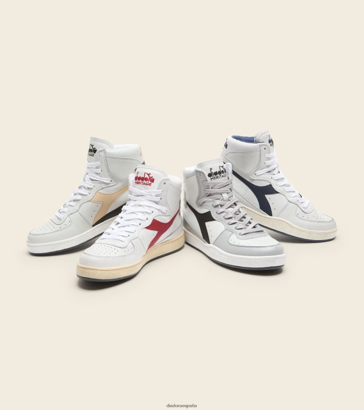 mi cesta usada 8T8H4Z47 corsario blanco/azul hombres Diadora zapatos