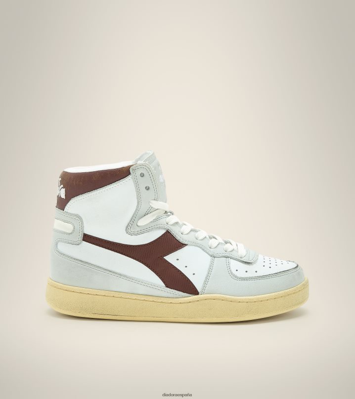 mi cesta usada 8T8H4Z52 chocolate blanco/decadente hombres Diadora zapatos