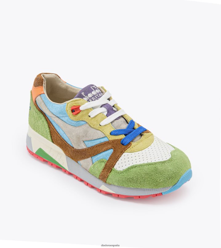 n9000 alpina italia 8T8H4Z7 honolulú verde hombres Diadora zapatos