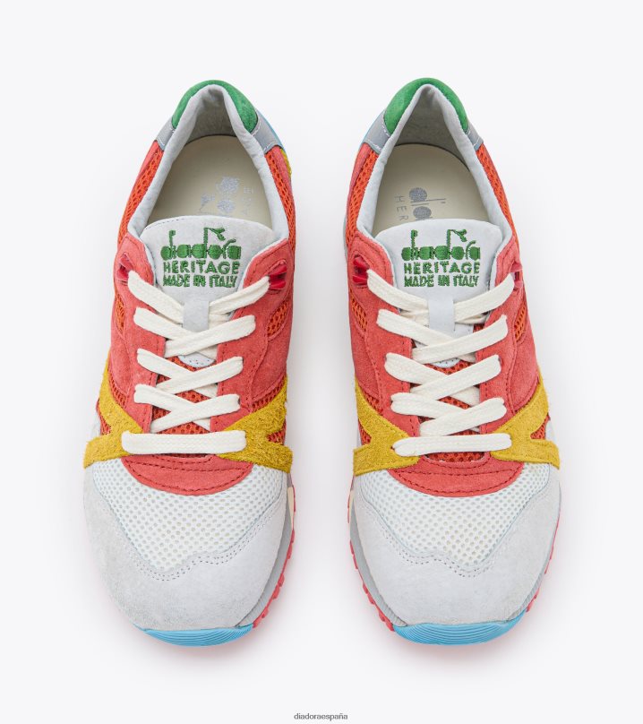 n9000 sicilia italia 8T8H4Z4 naranja caqui hombres Diadora zapatos