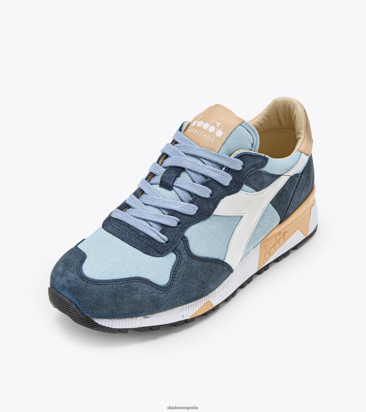 tridente 90 c sw 8T8H4Z37 niebla azul/azul insignia hombres Diadora zapatos