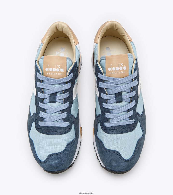 tridente 90 c sw 8T8H4Z37 niebla azul/azul insignia hombres Diadora zapatos