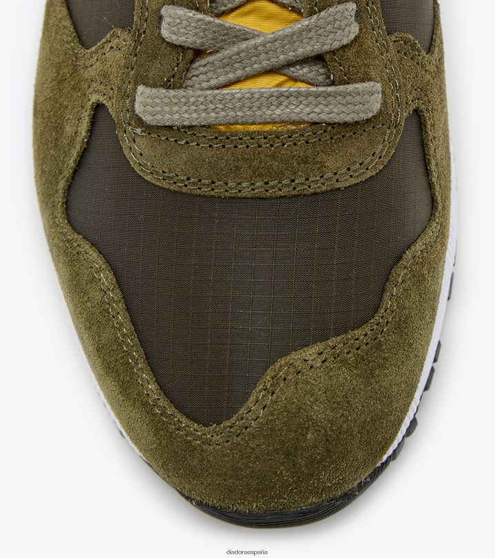 tridente 90 ripstop 8T8H4Z35 hongo verde hombres Diadora zapatos