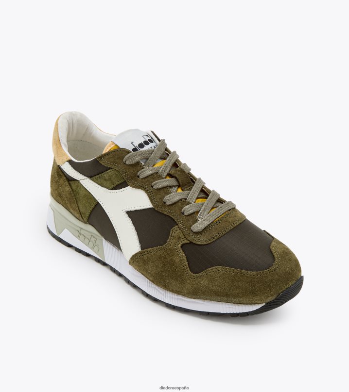 tridente 90 ripstop 8T8H4Z35 hongo verde hombres Diadora zapatos