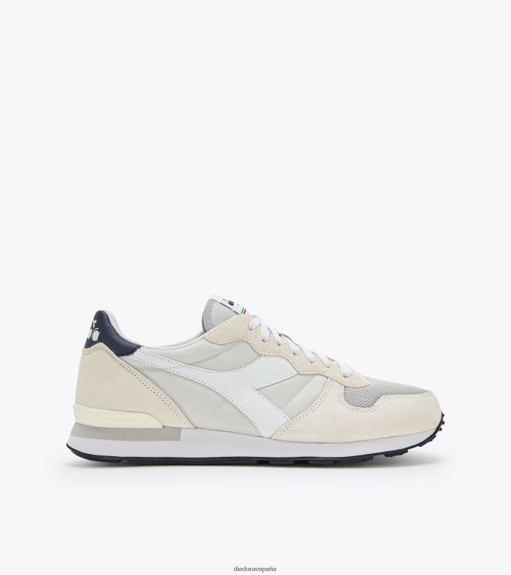 Camaro 8T8H4Z257 gris glaciar/blanco hombres Diadora zapatos
