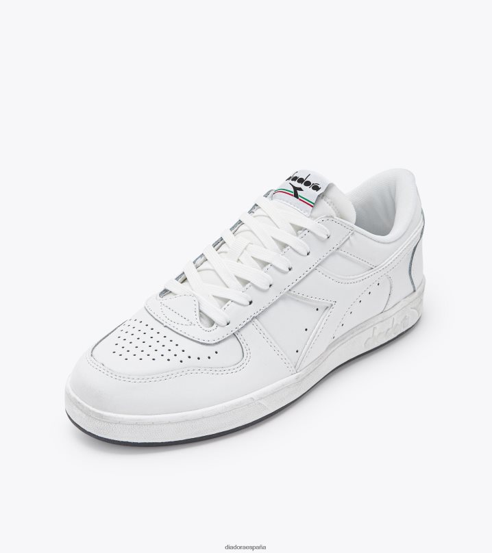 canasta magica baja icona 8T8H4Z206 blanco hombres Diadora zapatos