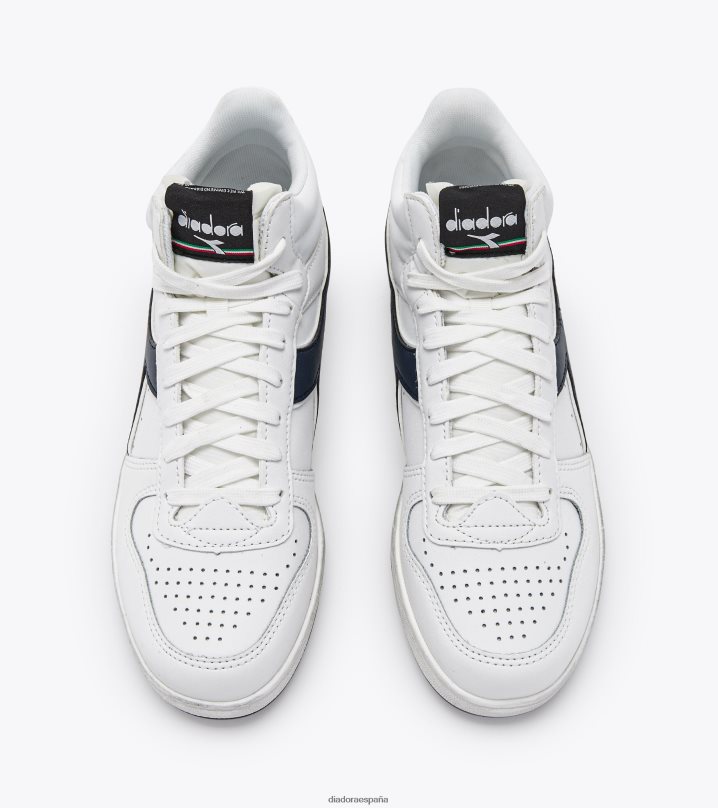 canasta magica demi icona 8T8H4Z175 mar caspio blanco/azul hombres Diadora zapatos