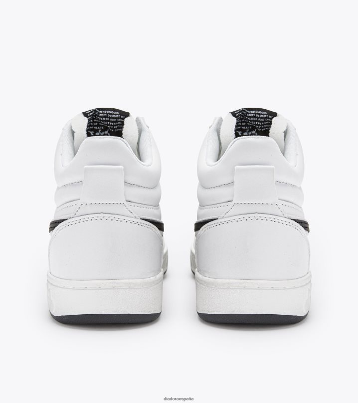 canasta magica demi icona 8T8H4Z176 blanco negro hombres Diadora zapatos