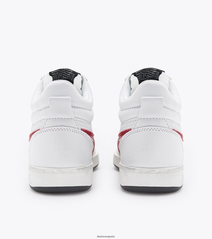 canasta magica demi icona 8T8H4Z177 pimiento blanco/chile hombres Diadora zapatos