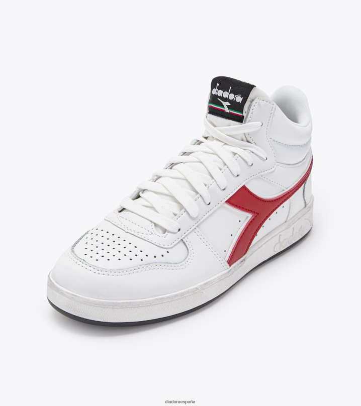 canasta magica demi icona 8T8H4Z177 pimiento blanco/chile hombres Diadora zapatos