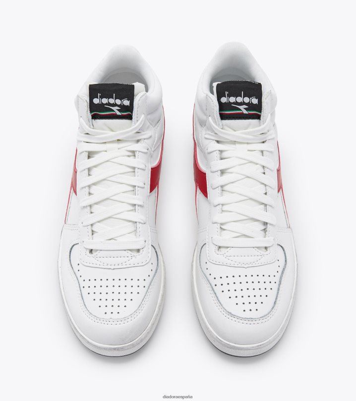 canasta magica demi icona 8T8H4Z177 pimiento blanco/chile hombres Diadora zapatos