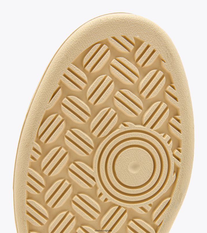 cesta mágica baja de cuero de ante 8T8H4Z225 real/blanco hombres Diadora zapatos