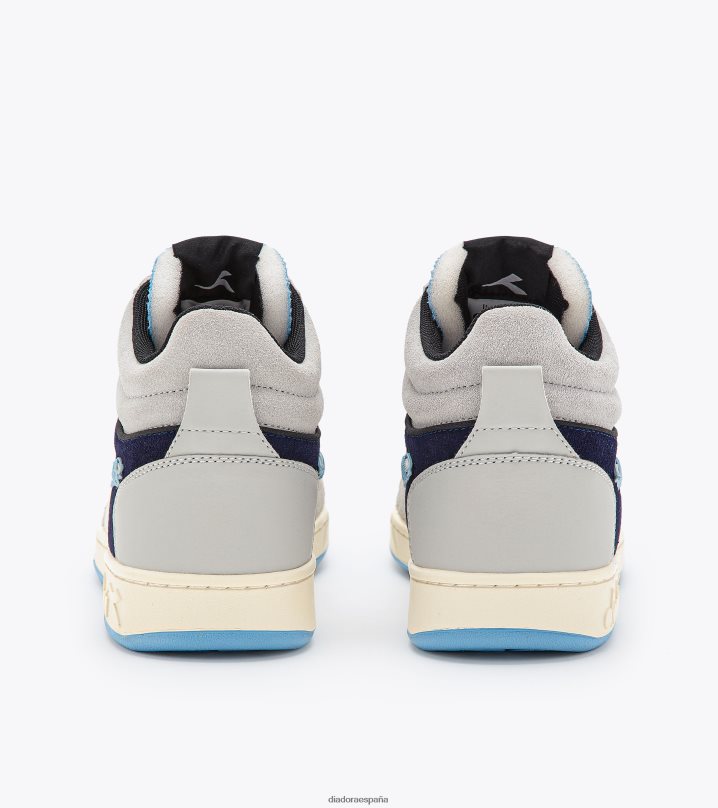 cesta mágica demi twin 8T8H4Z173 cielo gris/blanco prístino hombres Diadora zapatos