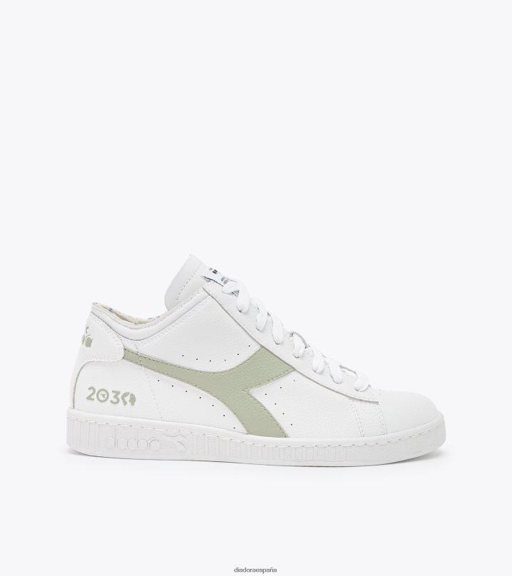 corte de fila de juego 2030 8T8H4Z154 salvia blanca/del desierto hombres Diadora zapatos
