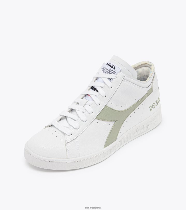 corte de fila de juego 2030 8T8H4Z154 salvia blanca/del desierto hombres Diadora zapatos