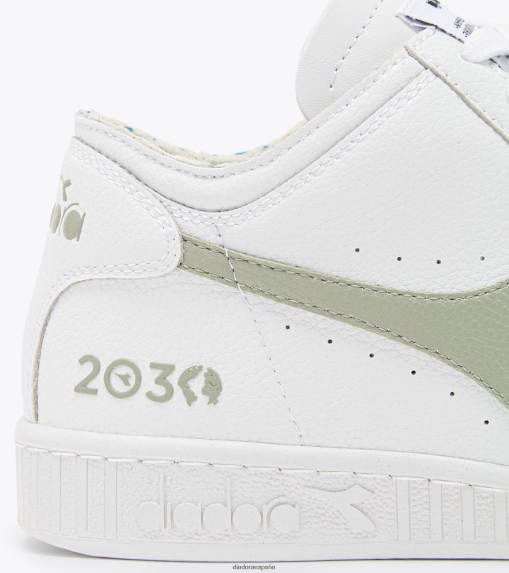 corte de fila de juego 2030 8T8H4Z154 salvia blanca/del desierto hombres Diadora zapatos
