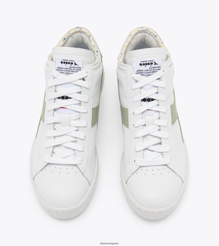 corte de fila de juego 2030 8T8H4Z154 salvia blanca/del desierto hombres Diadora zapatos