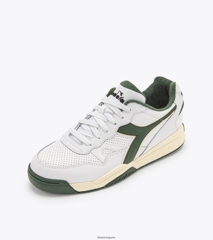 ganador 8T8H4Z246 blanco/verde niebla hombres Diadora zapatos