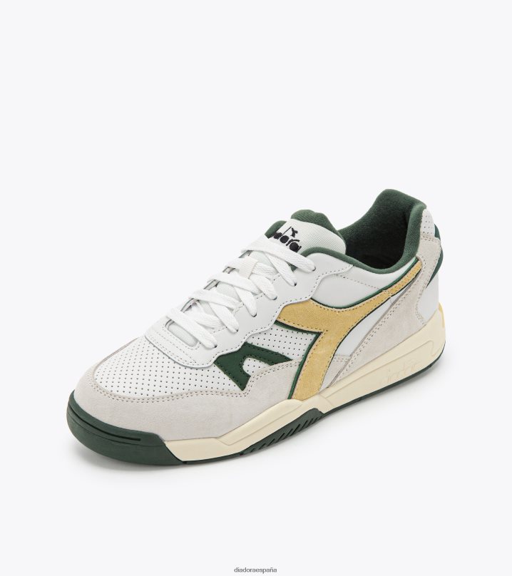ganador sl 8T8H4Z200 pastos blancos/más verdes hombres Diadora zapatos