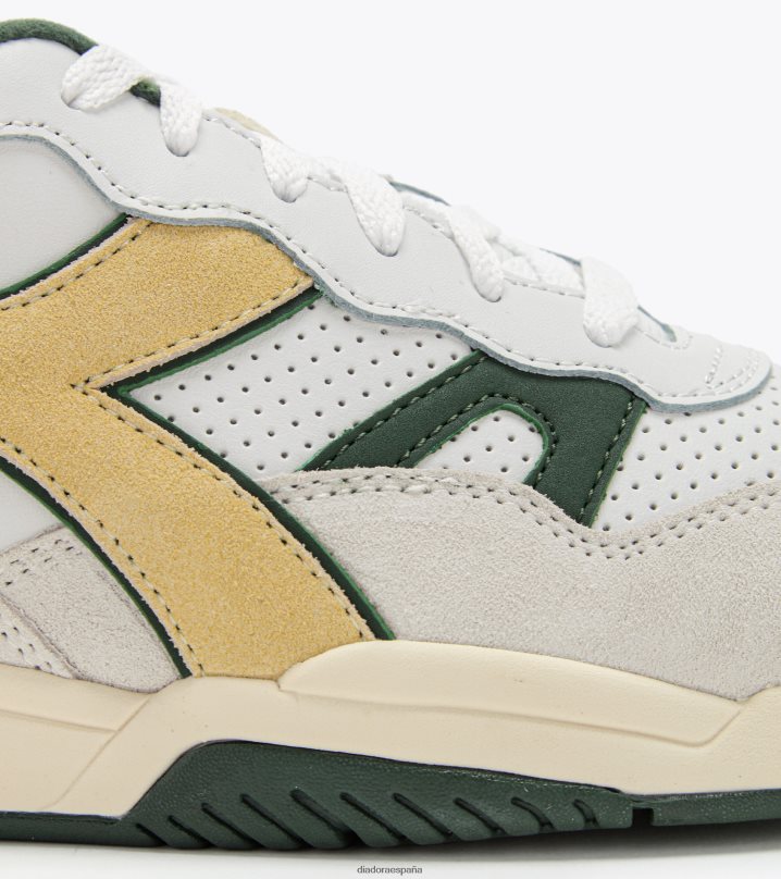 ganador sl 8T8H4Z200 pastos blancos/más verdes hombres Diadora zapatos