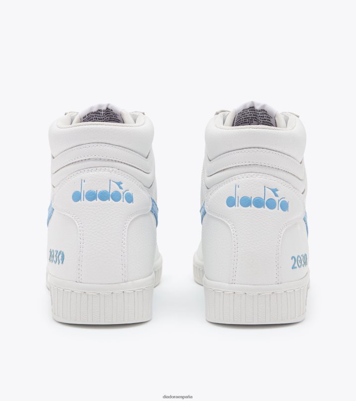 juego l alto 2030 8T8H4Z155 blanco/gris cielo hombres Diadora zapatos