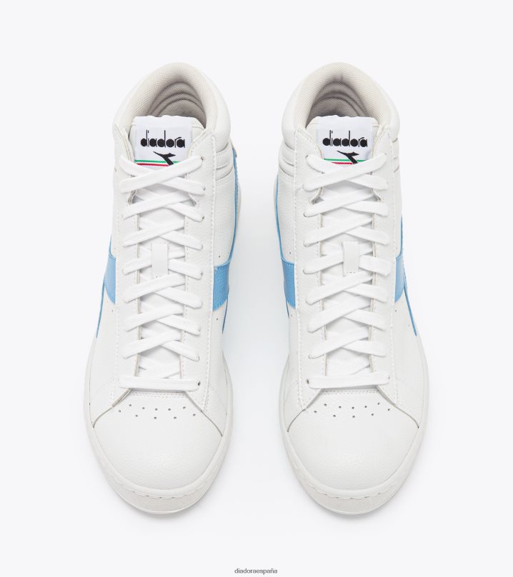 juego l alto 2030 8T8H4Z155 blanco/gris cielo hombres Diadora zapatos