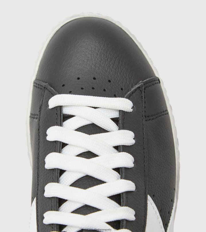 juego l alto encerado 8T8H4Z178 bailarina negra/nube hombres Diadora zapatos