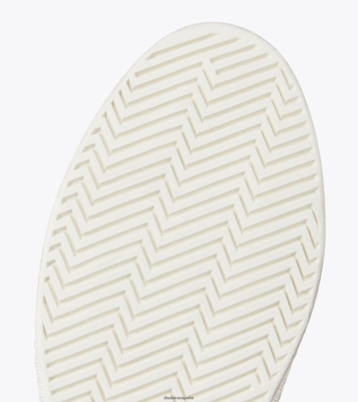 juego l alto encerado 8T8H4Z179 blanco negro hombres Diadora zapatos