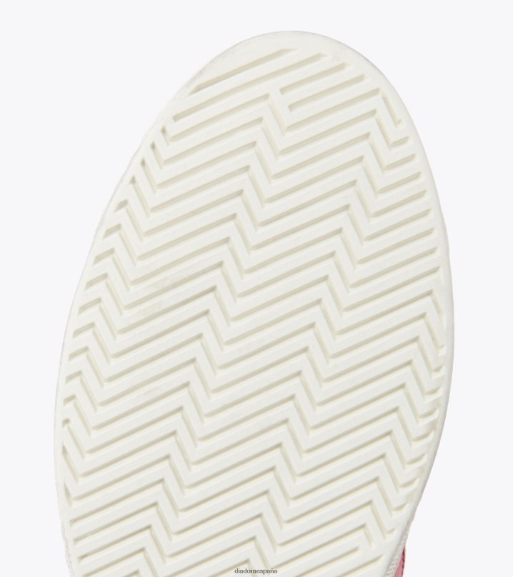juego l alto encerado 8T8H4Z181 pimienta blanca/roja hombres Diadora zapatos