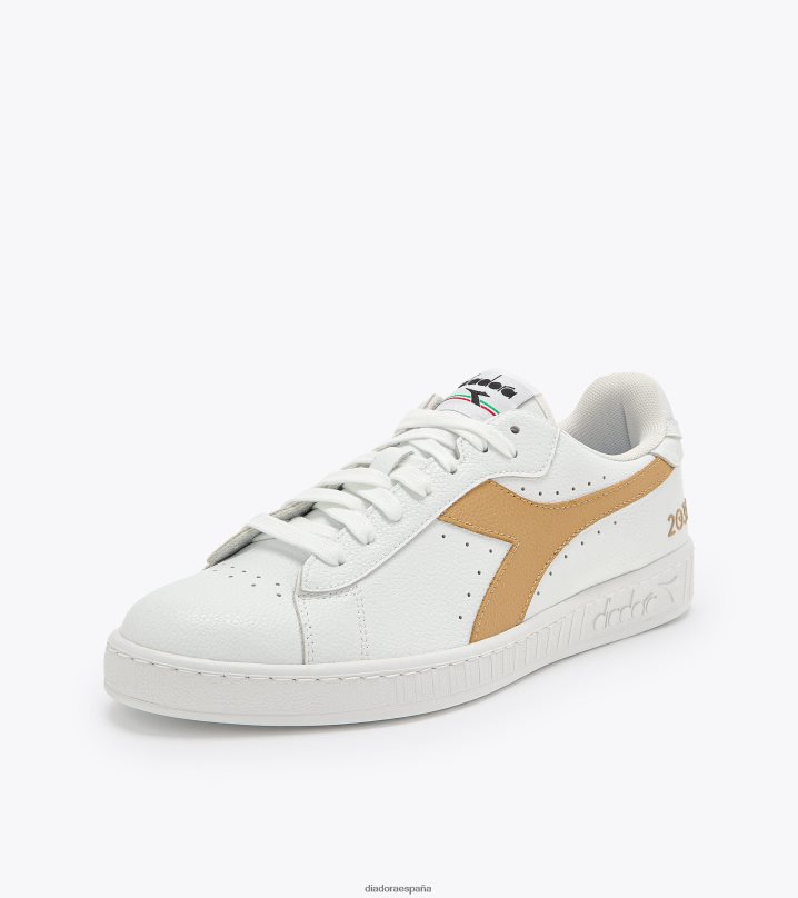 juego l bajo 2030 8T8H4Z195 café blanco/helado hombres Diadora zapatos