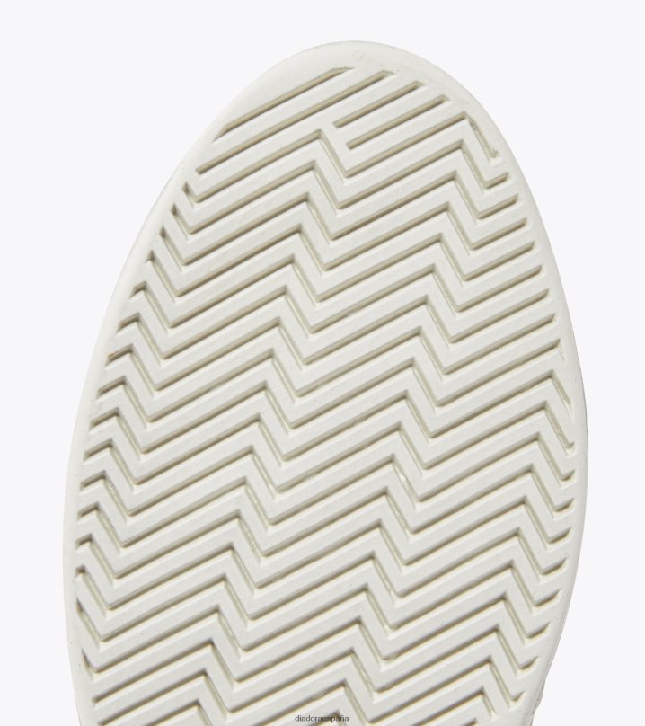 juego l bajo fluo encerado 8T8H4Z234 blanco/amarillo limón fluo hombres Diadora zapatos