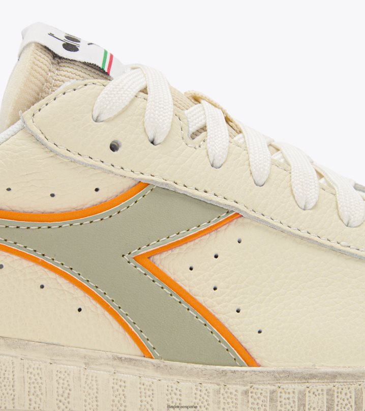 juego l icono bajo 8T8H4Z226 salvia blanca/del desierto hombres Diadora zapatos