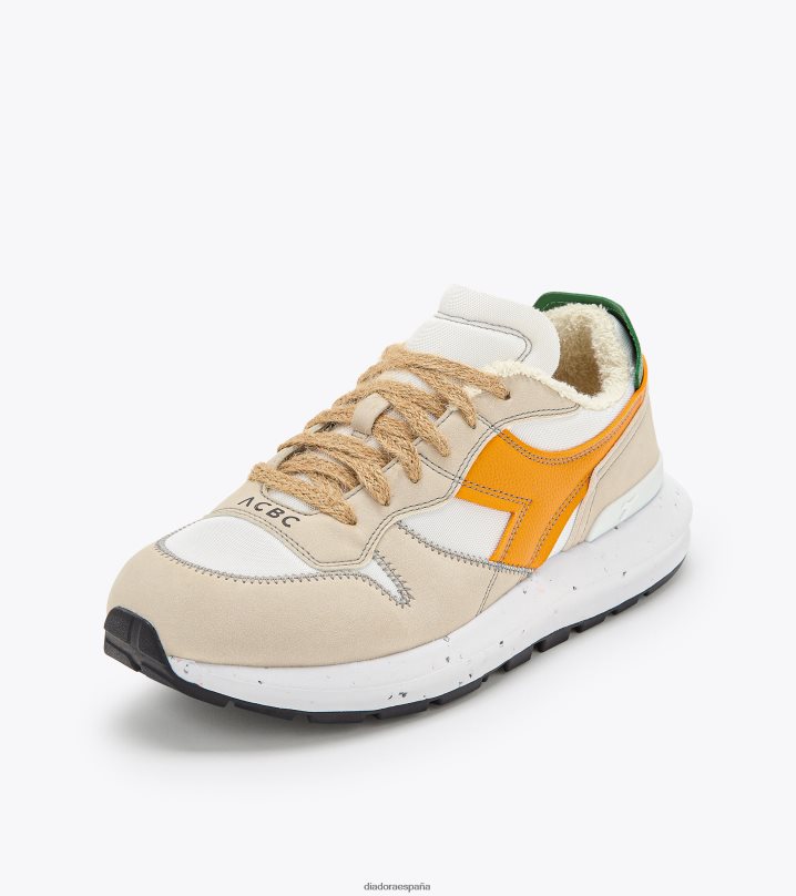 kmaro 42 abc 8T8H4Z98 súper blanco/amarillo cadmio hombres Diadora zapatos