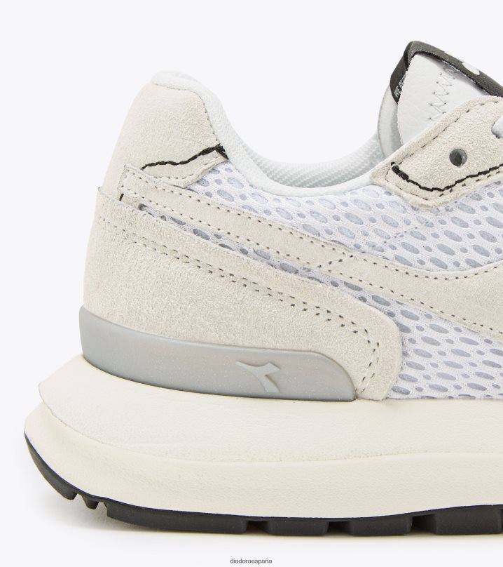 kmaro 42 malla de ante encerado 8T8H4Z99 blanco hombres Diadora zapatos