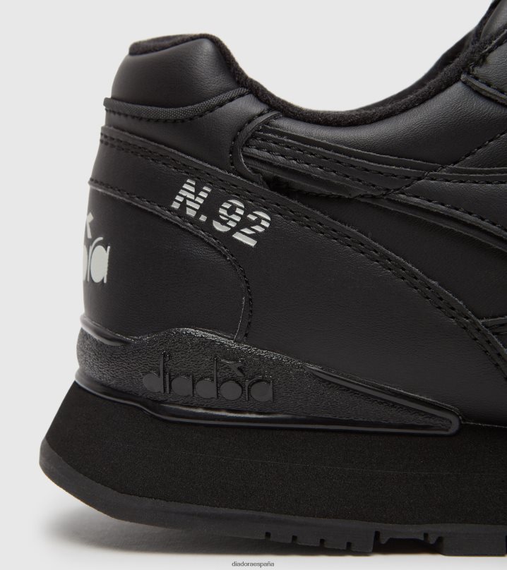 n.92 l 8T8H4Z284 negro hombres Diadora zapatos