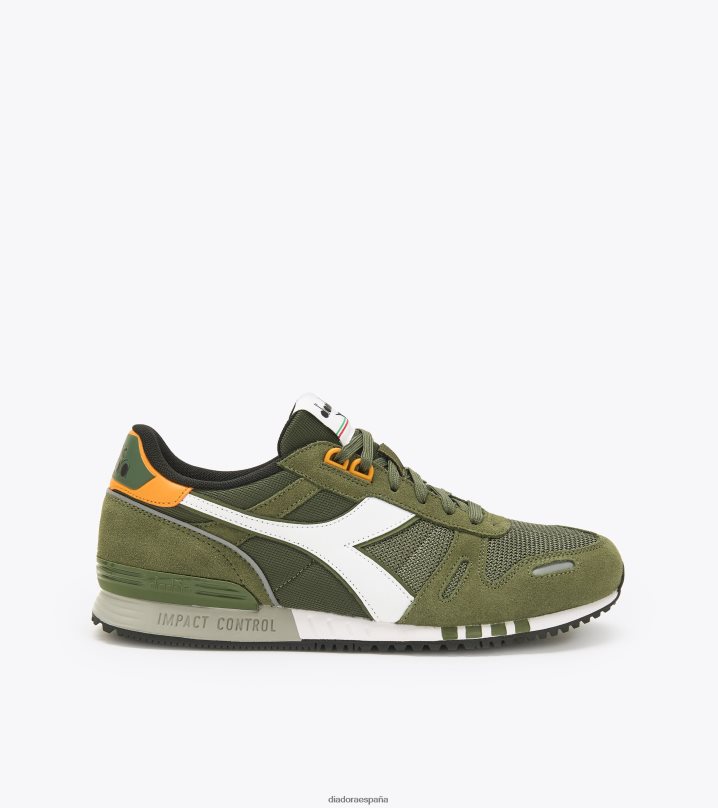 titán 8T8H4Z239 hongo verde hombres Diadora zapatos