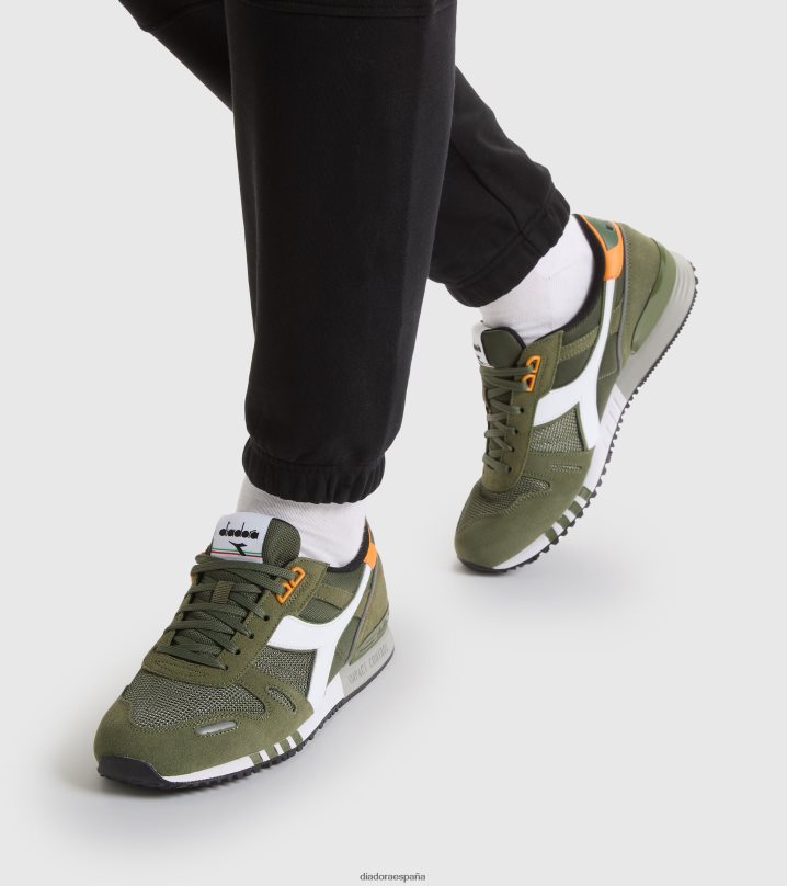 titán 8T8H4Z239 hongo verde hombres Diadora zapatos