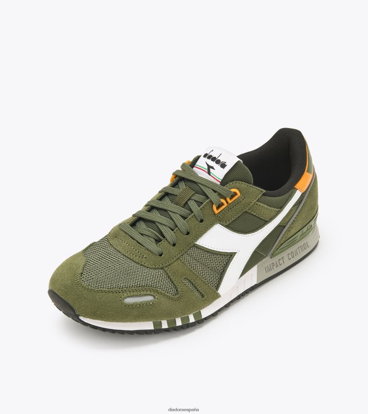 titán 8T8H4Z239 hongo verde hombres Diadora zapatos