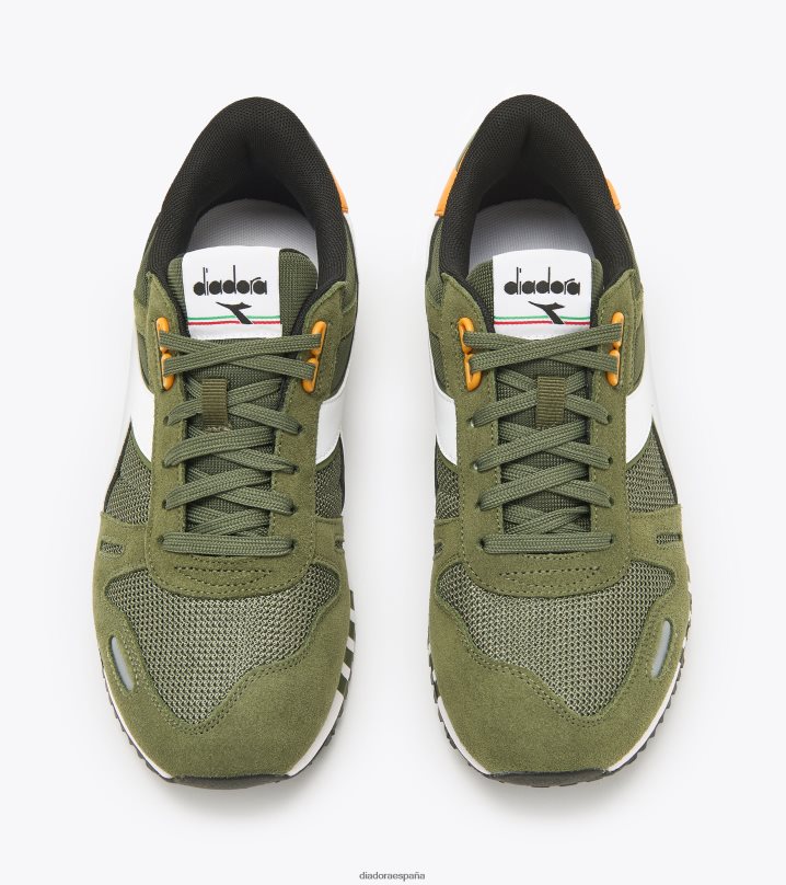 titán 8T8H4Z239 hongo verde hombres Diadora zapatos