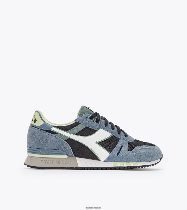 titán 8T8H4Z243 pedernal/azul marino medianoche hombres Diadora zapatos