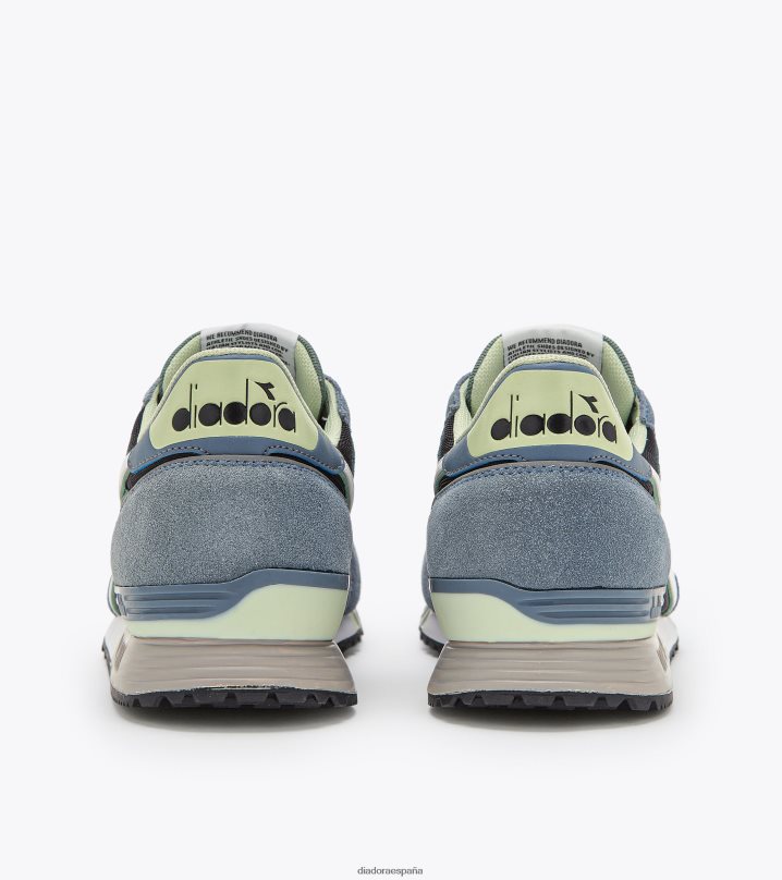 titán 8T8H4Z243 pedernal/azul marino medianoche hombres Diadora zapatos