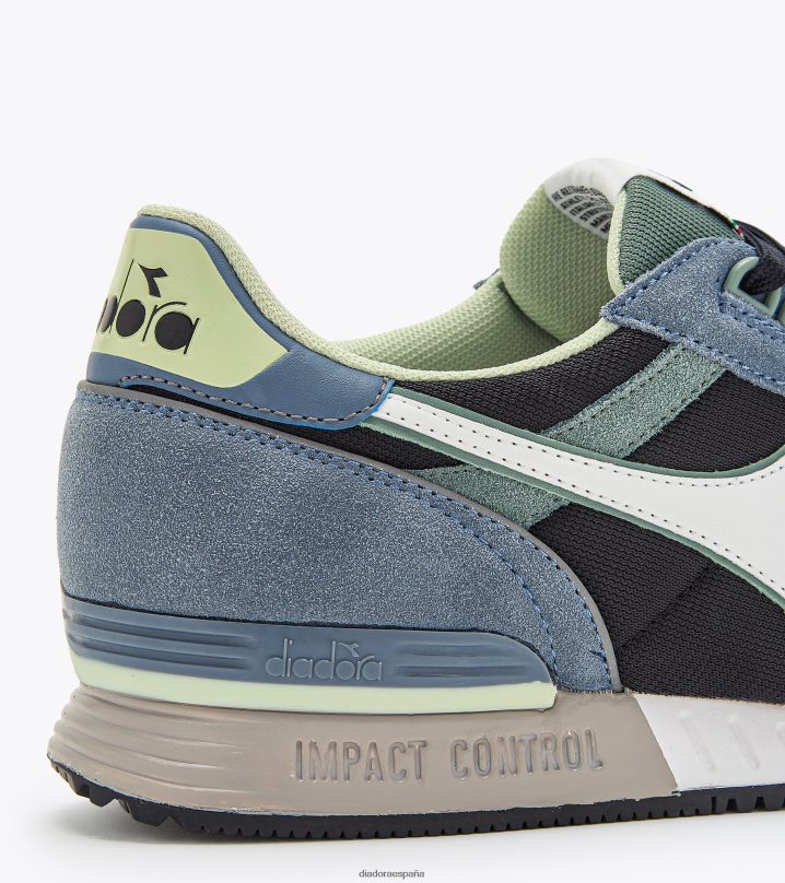 titán 8T8H4Z243 pedernal/azul marino medianoche hombres Diadora zapatos