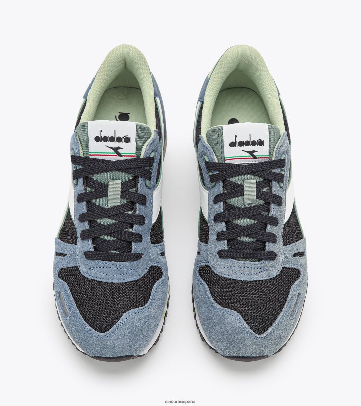 titán 8T8H4Z243 pedernal/azul marino medianoche hombres Diadora zapatos