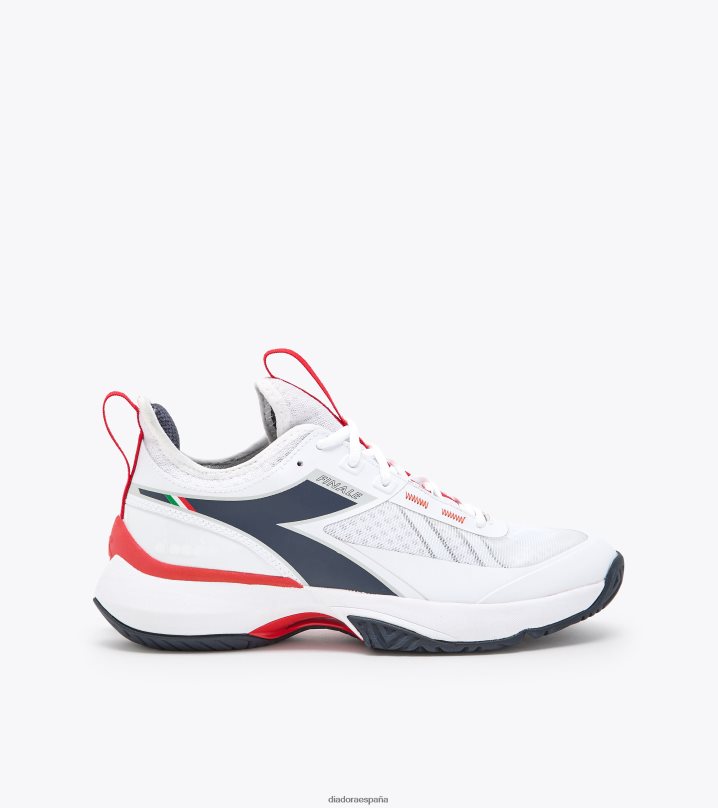 AG final 8T8H4Z148 blanco/azul corsario/rojo fuego hombres Diadora zapatos