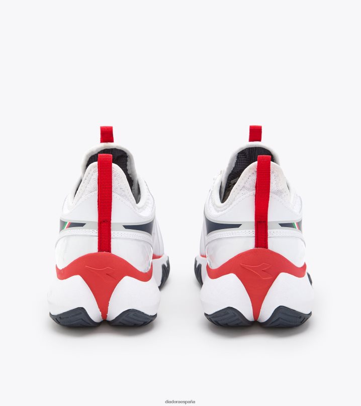 AG final 8T8H4Z148 blanco/azul corsario/rojo fuego hombres Diadora zapatos