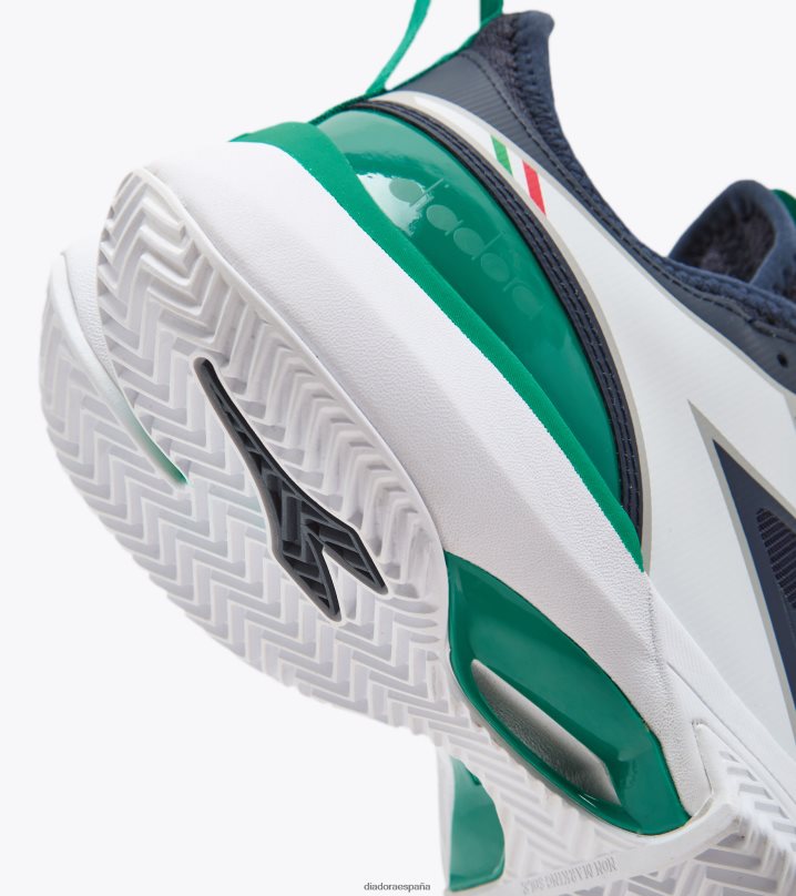 arcilla final 8T8H4Z145 corsario azul/blanco hombres Diadora zapatos